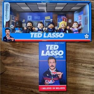 Ted Lasso Set Little People Collector 6 Figures & Game